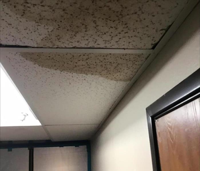 Hallway Ceiling Water Damage